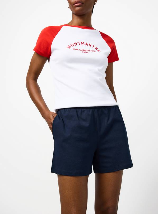 Red & Blue Shorts 2 Pack S